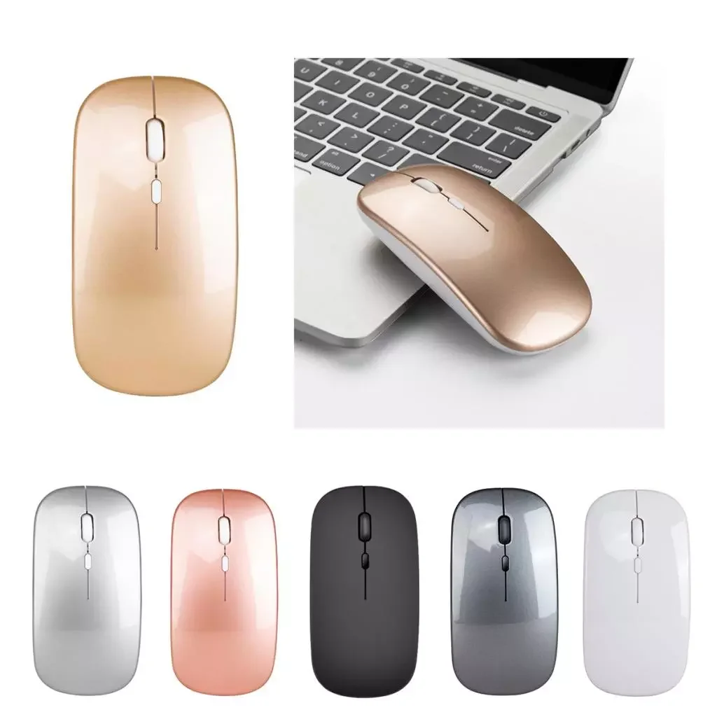 

Mini Rechargeable Wireless Optical Gaming Mouse USB Receiver For PC