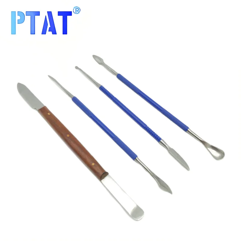 

1Pc Dental Wax Carver Mixing Spatula Knife Composite Filling Resin Instruments Make Up Tools Dentist Materials Double Ends