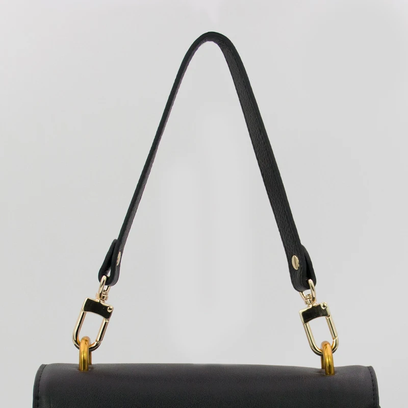 41cm Leather Bag Strap for Bags Shoulder Bag Strap Solid Color Handbag Belt Replacement Adjustable Bag Handles for Bucket Bag