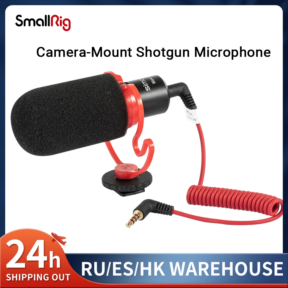 

smallrig Wave S1 Camera-Mount Shotgun Microphone 3288