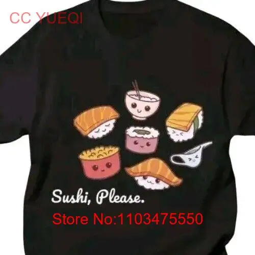 Футболка для суши пожалуйста размер XL-Выберите Размер (приблизительно) черный