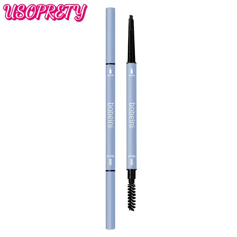 

Easy To Color Beauty Products Waterproof Eyebrow Pencil Double-ended Ultra-thin Sweatproof Double Ended Eyebrow Pencil Smooth