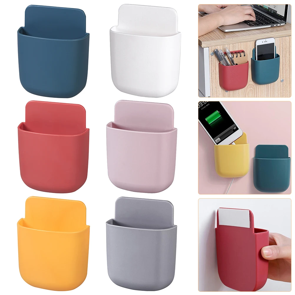 

Wall-Mounted Storage Box Remote Control Storage Box air Conditioning Remote Control TV Storage Box Phone Holders New Hot Sale