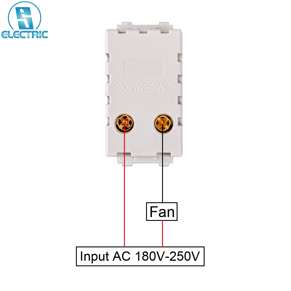 Модуль управления скоростью вентилятора высокой мощности, 180-250 В переменного тока, 200 Вт, бесступенчатый регулятор 120 ШИМ типа 100%, 3 шт./лот