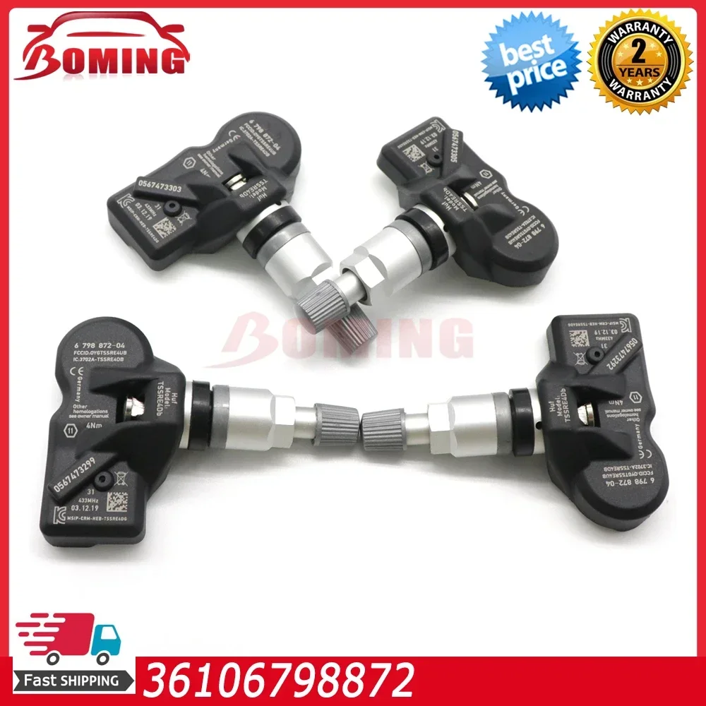 Совместимая С BMW Система Контроля Давления В Шинах 433 МГц (TPMS) Датчик Прочная