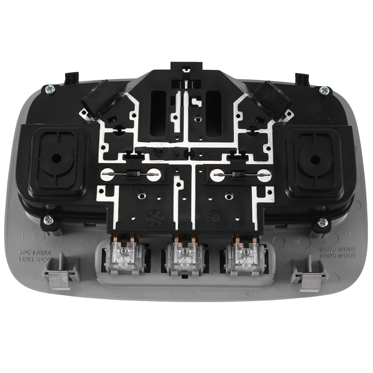 92870-4H100 серая автомобильная лампа для чтения Hyundai I800 IMax H1 Starex 2007-2015 928704H100TX