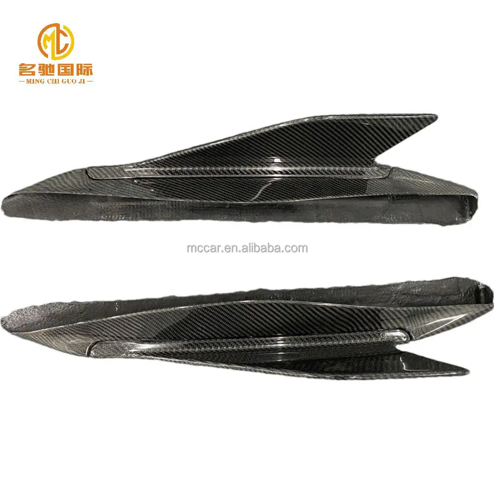 Высококачественная боковая пленка автомобиля угол из углеродного волокна