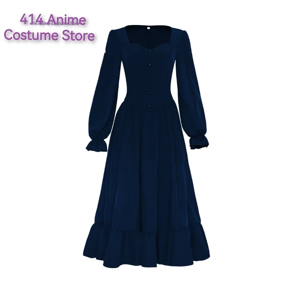 Аниме Средневековый Ретро Готический V-образным Вырезом Длинное Косплей