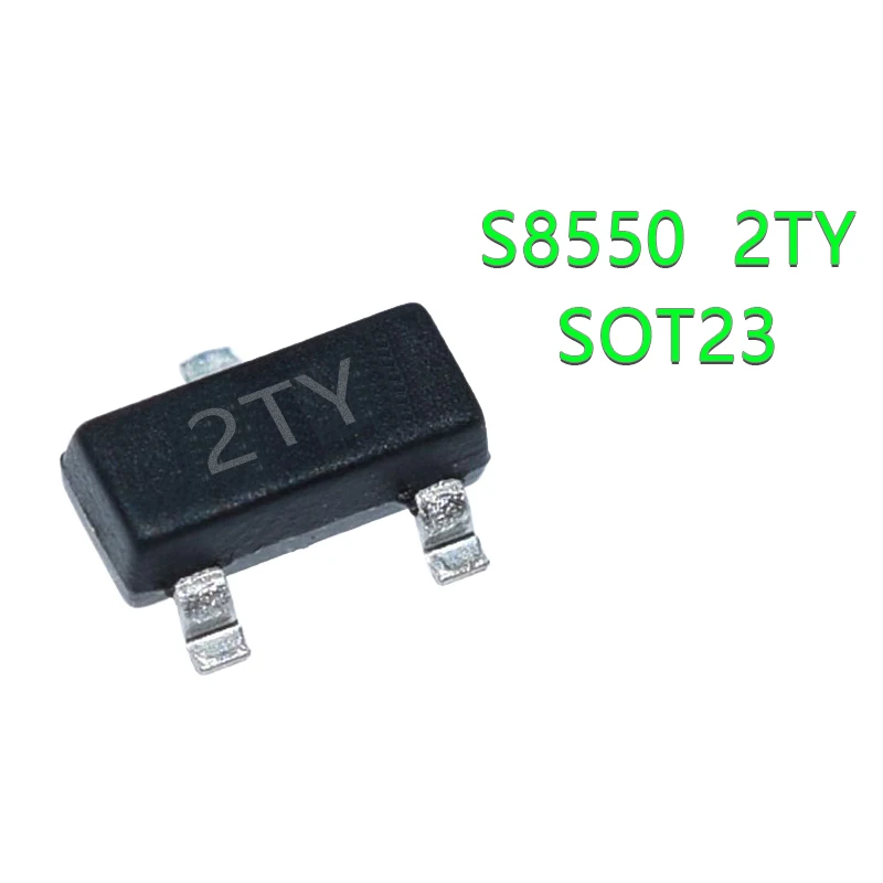 100pcs S8550 S8550D SMD SOT23 SOT23-3 2TY SMD