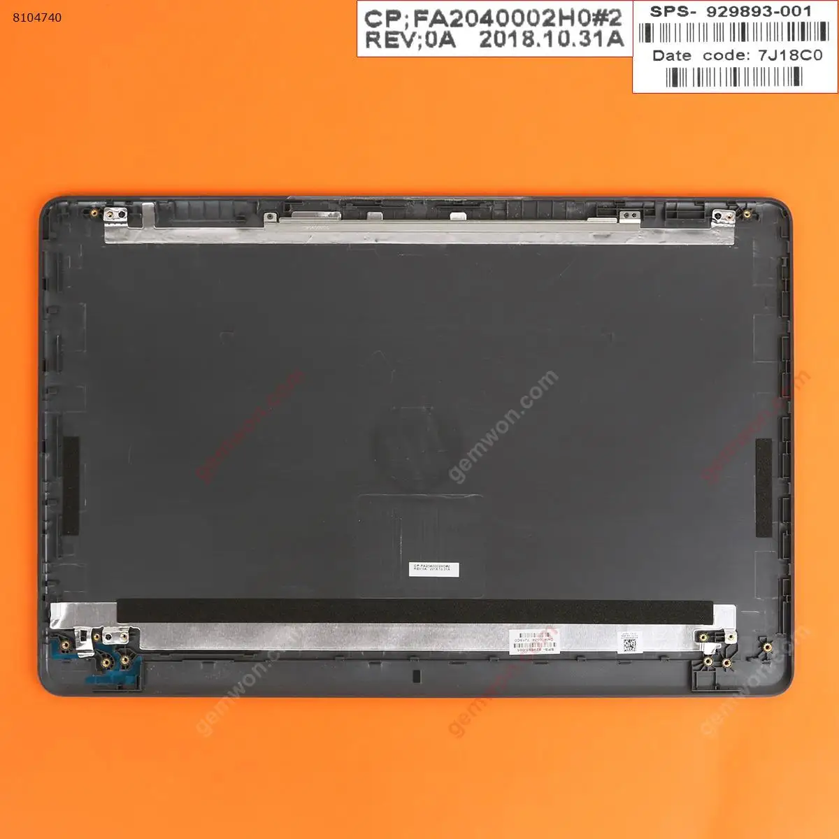 Задняя крышка для ноутбука HP 15-BS 15-BW