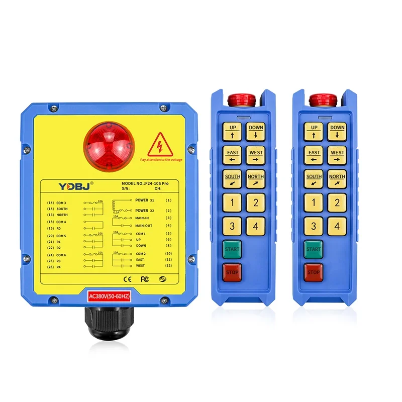 F24-10S Pro 2T и 1R высококачественный односкоростной универсальный поворотный кран