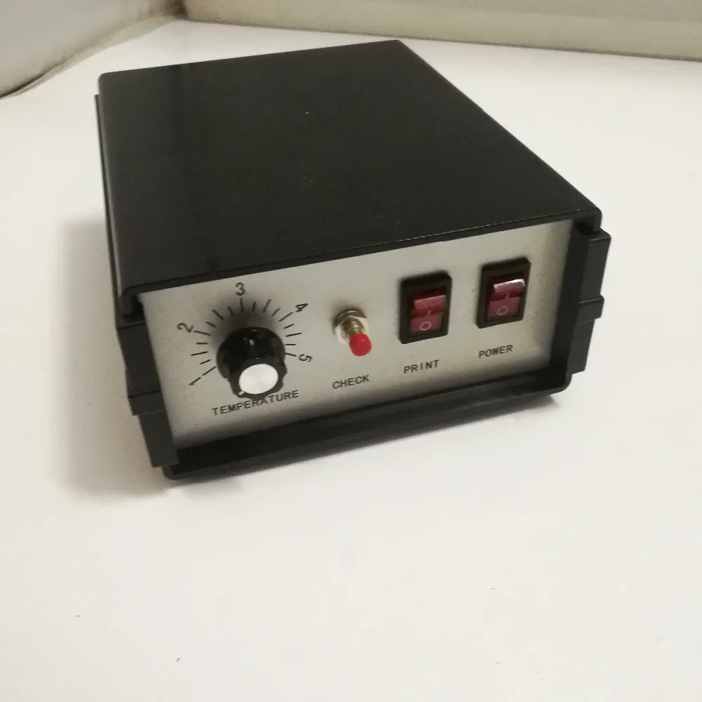 Фото HP-241C Пневматический ленточный принтер Кодировочная машина горячего штампа для упаковочных пакетов, этикеток и коробок №5