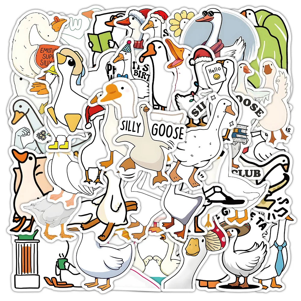 

Набор стикеров с гусями 54 шт