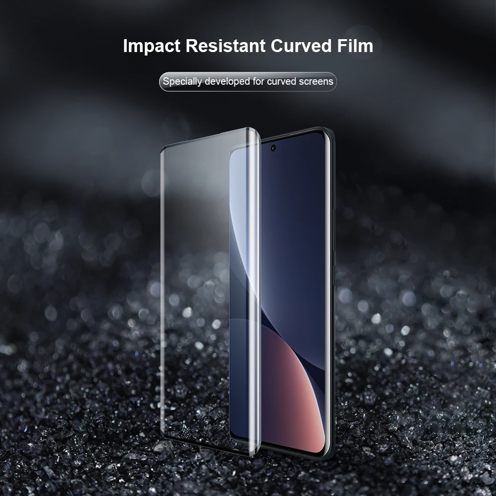 Nillkin for Xiaomi 13 Pro, 2 Pcs Impact Resistant Curved Screen Protection Full Glued Curved Protective Film