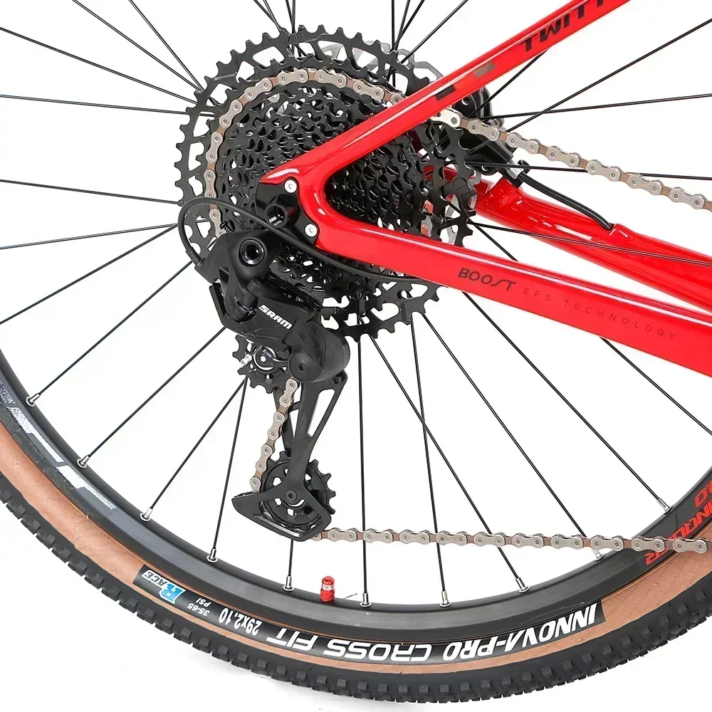 TWITTER MTB WARRIORpro M6100-12Speed Гидравлические тормоза XC T900 Колесная пара из углеродного