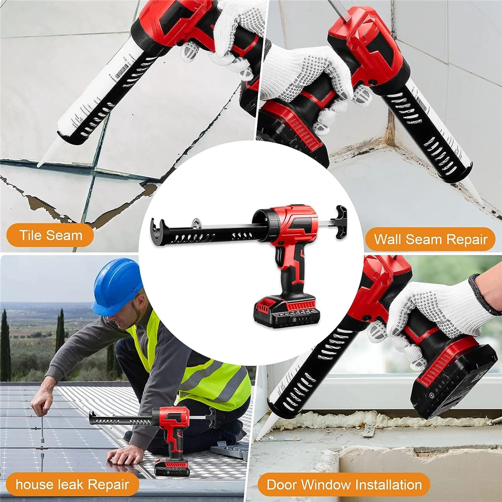 Электрический клеевой пистолет для стекла беспроводной Клеевой дверей и окон