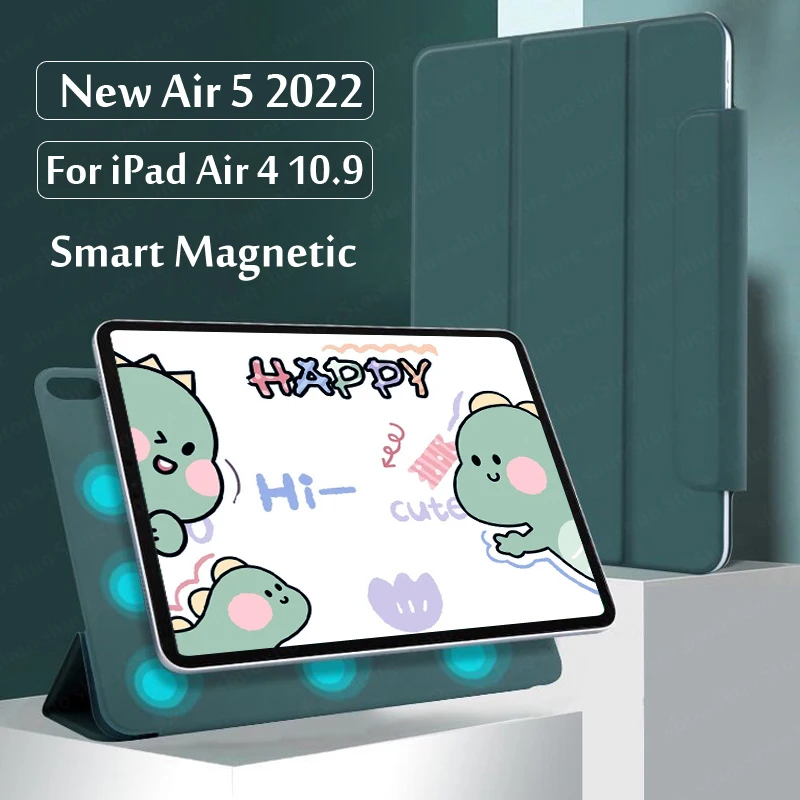 Для iPad Air 4 5 Чехол 10 9 дюйма 2022 Mini 6 безопасные Магнитные Смарт-Чехлы для Pro 11 3th 2021 /