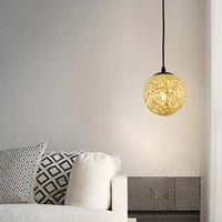 simple nordic indoor lighting pendant light fixture minimalist life style led bedroom office living room lustre decor 110v 220v