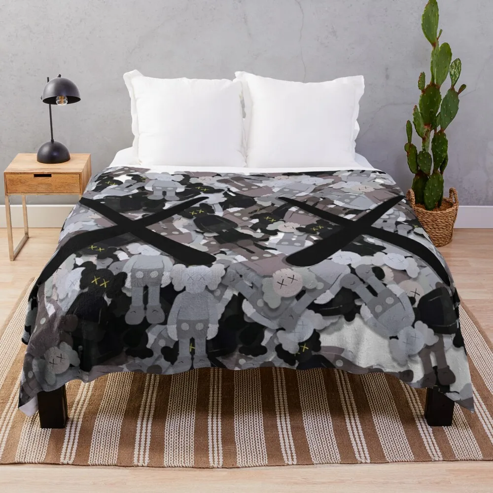 

Black X Throw Blanket Throw Blanket For Sofa Blanket For Giant Sofa Tufting