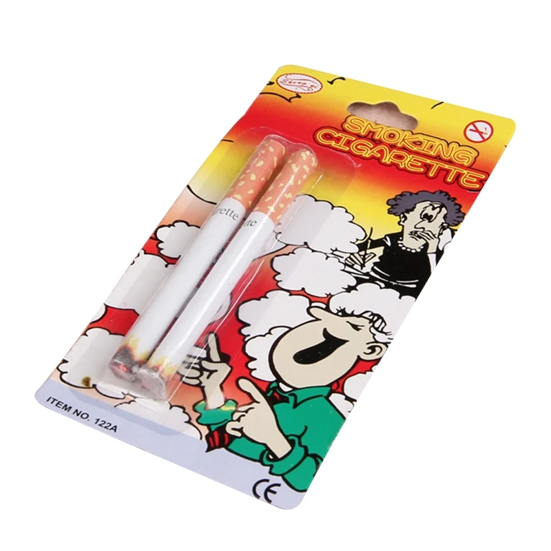 

2 Pieces Novelty Creative April Fool's Day Fake Cigarette Relieve Boredom Game