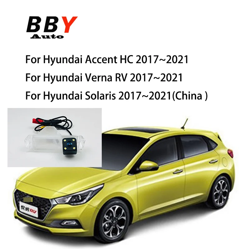 Фото Камера заднего вида для Hyundai Accent HC Verna RV Solaris 2017 ~ 2021 №1