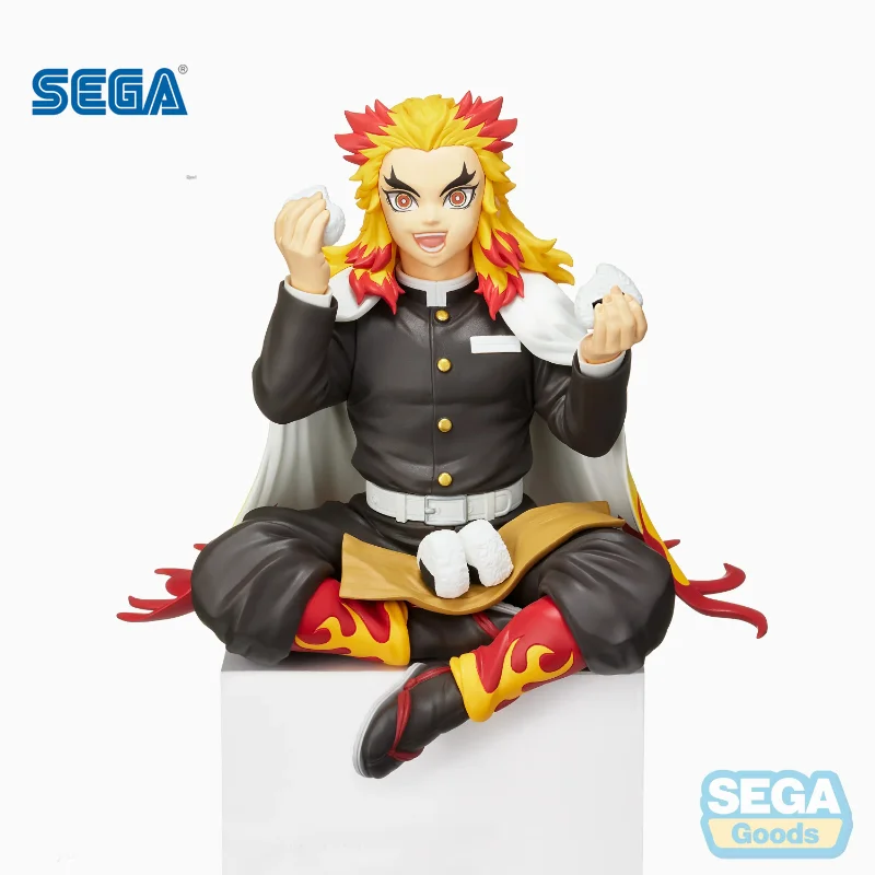 

SEGA Genuine Demon Slayer Rengoku Kyoujurou Anime Peripheral Game Hand To Do Desktop Collection Ornament Halloween Gift