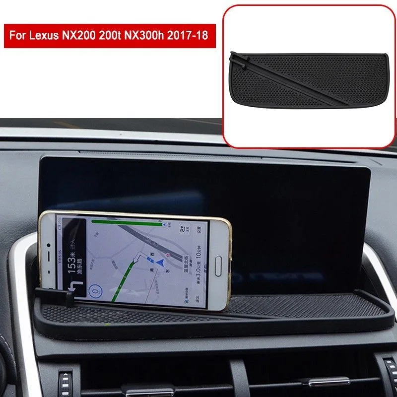 Новинка противоскользящий автомобильный коврик в клетку Накладка для навигации