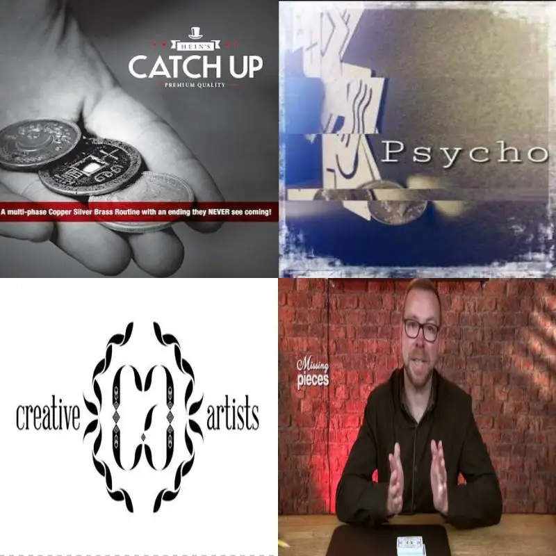 

Psycho by Colin Mcleod,Missing Pieces with Andrew Paul,Panda Switch Application by Creative Artists,Hein's Catch Up by Karl Hein