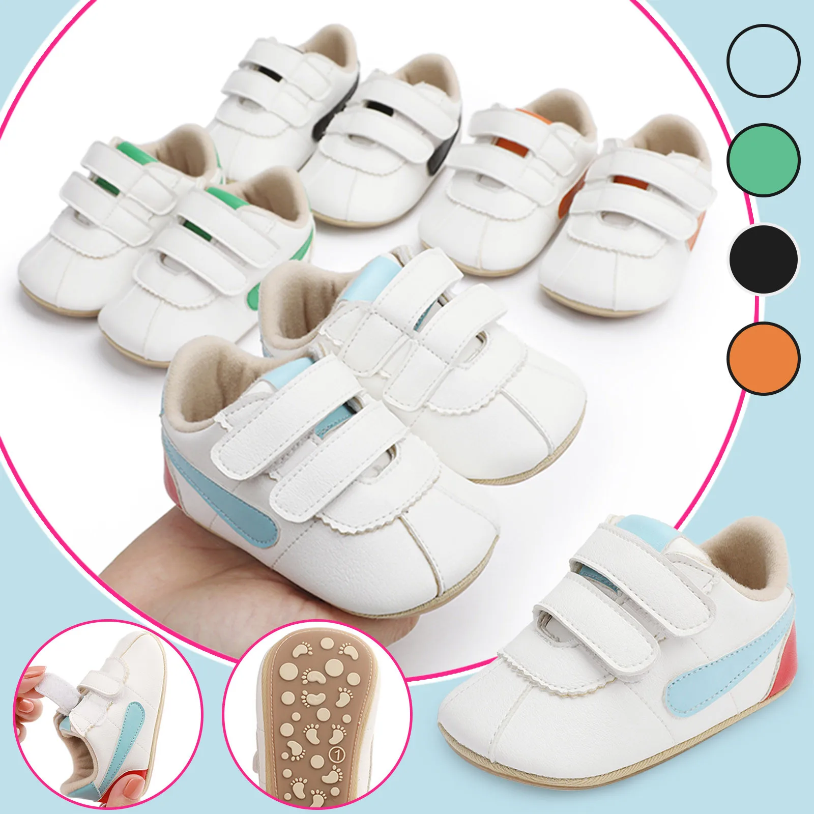 Летние сандалии для маленьких девочек Детская обувь принцессы Детские Удобная