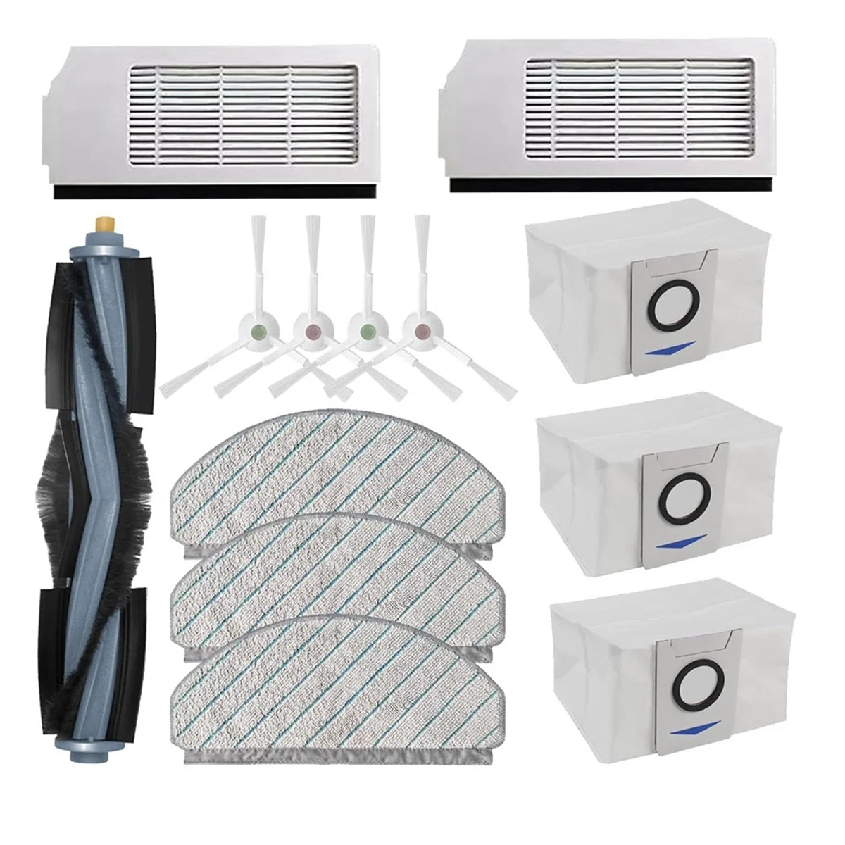 Аксессуары для робота-пылесоса ECOVACS DEEBOT T10 Plus/ фильтр НЕРА насадки швабры мешки