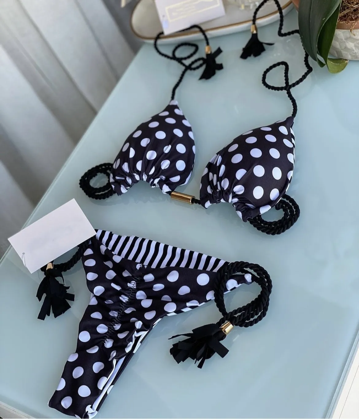 

Sexy Micro Bikini Set 2023 New Women Two-piece Swimsuit for Girls Push Up Mujer Trikini Swimwear Straps Brazilian Bathing Suit