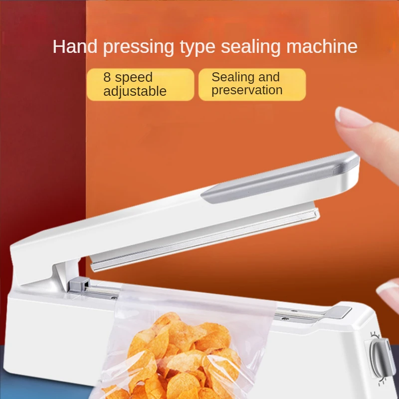 Hand pressure sealing machine small household snack packaging thermoplastic  commercial  tea vacuum