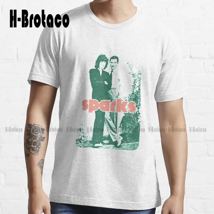 

Sparks Band Trending T-Shirt Black Shirt Women Custom Aldult Teen Unisex Digital Printing Tee Shirts Fashion Tshirt Summer New