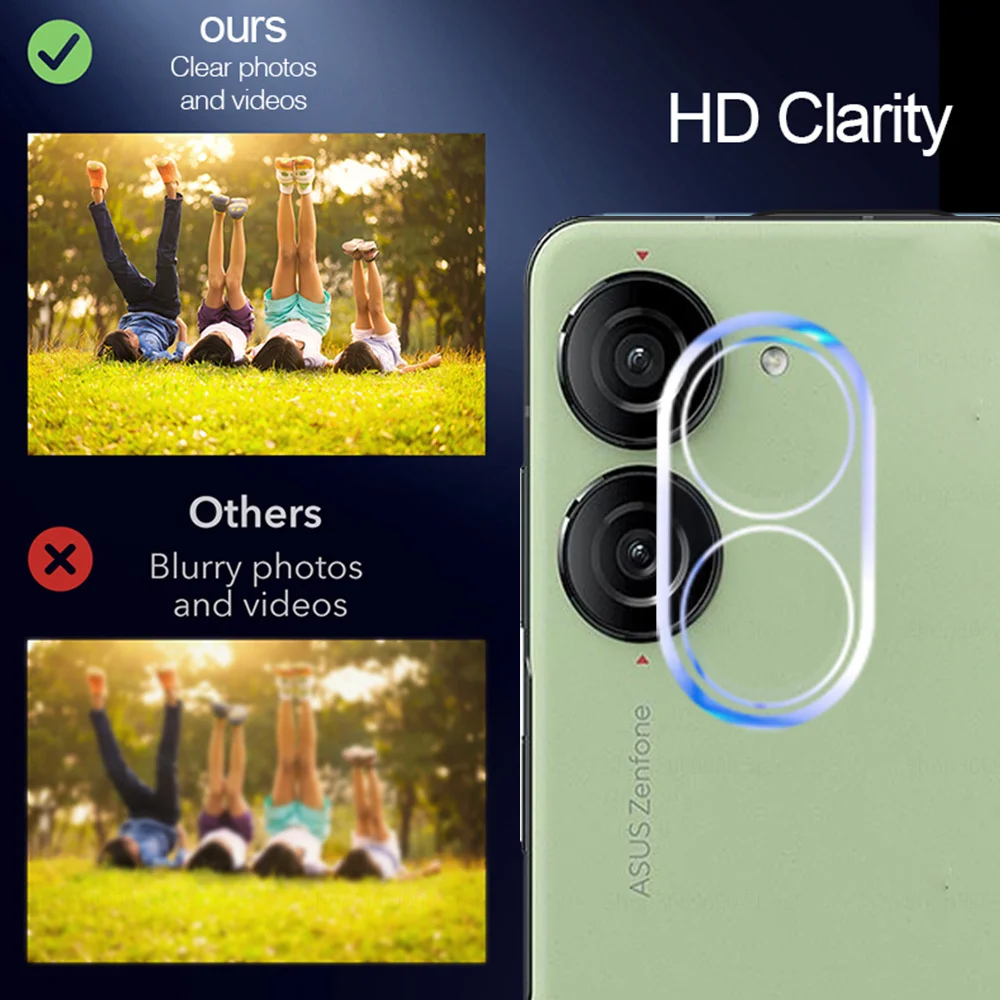 2 шт. защитный чехол для камеры 10 кольцо из закаленного стекла задняя крышка