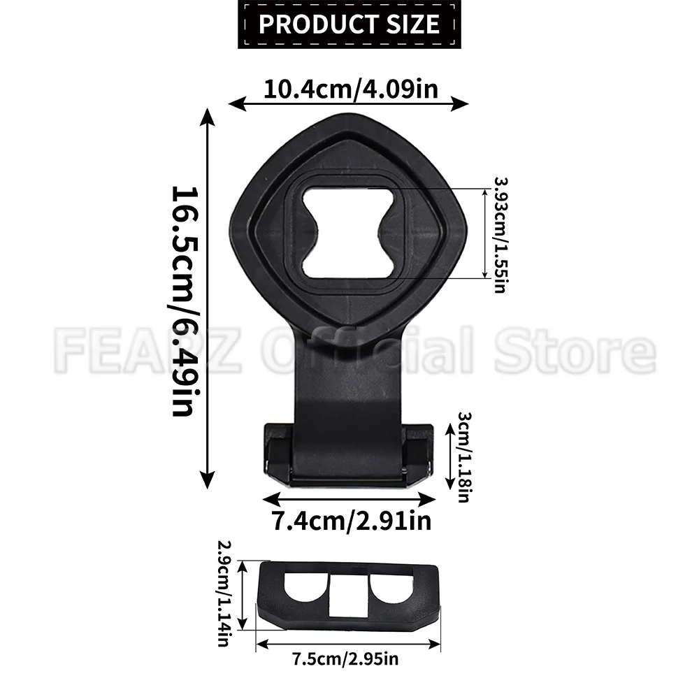 Фото Новый сменный шарнирный замок для уличного хранения для Keter Store it Out Storage Box Keter W26H - Keter Store it Out Midi Шарнир №2