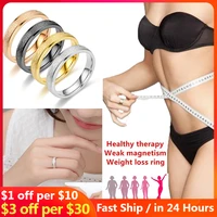 slimming rings natural fat burning slimming ring magnetic stimulation acupoint burning fat slimming body health care
