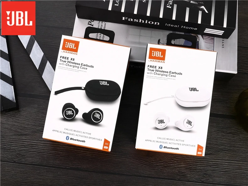 JBL TWS-18/X8 Wireless Bluetooth Headset Subwoofer Stereo Earbud Sports with Charging Box |