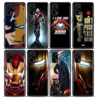 marvel phone case for realme 5 6 7 x7 x50 5g pro ultra 7i c3 c11 c15 xt case soft silicone cover groot thanos iron man marvel