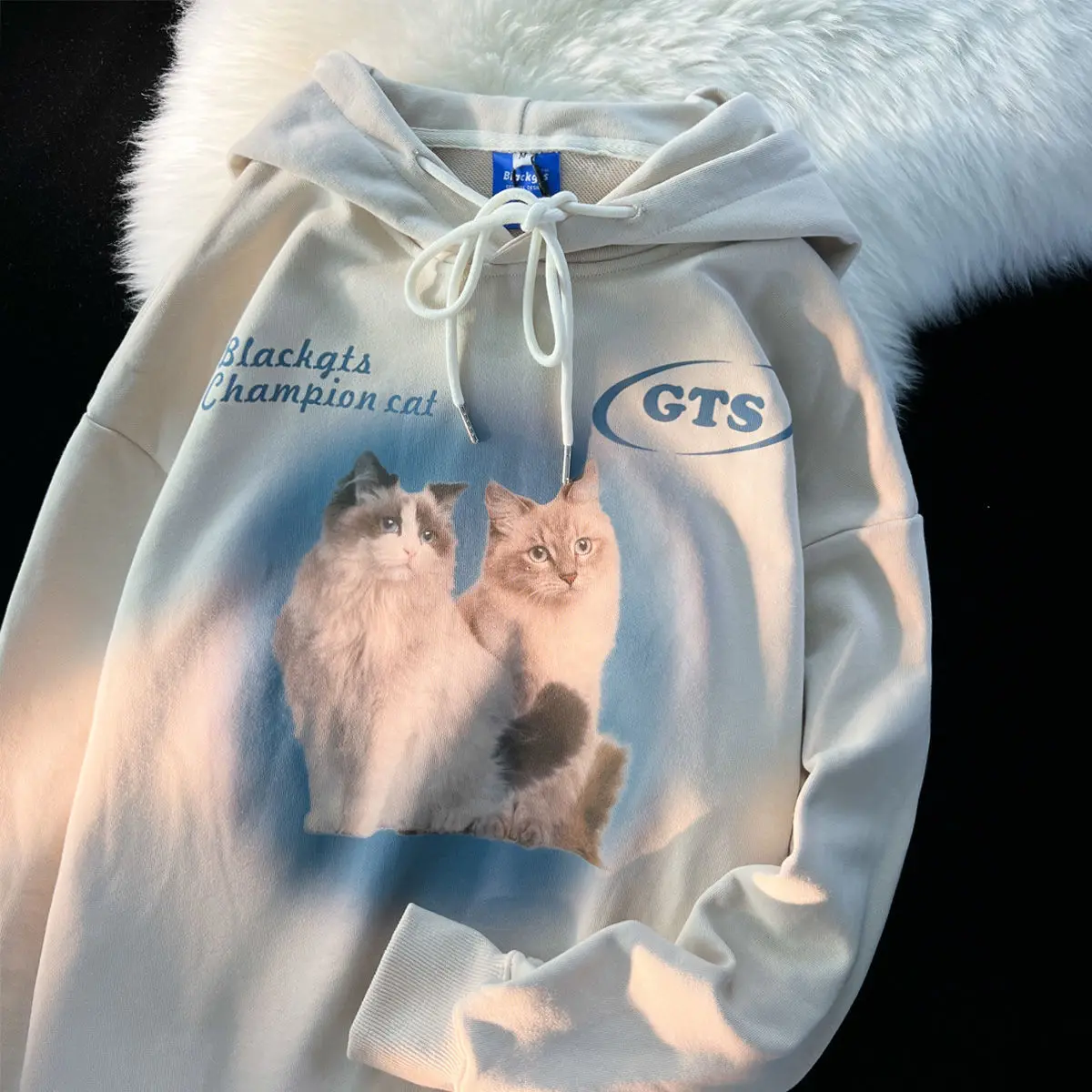 Рисунок 4 - Осенняя американская ретро-толстовка с котом