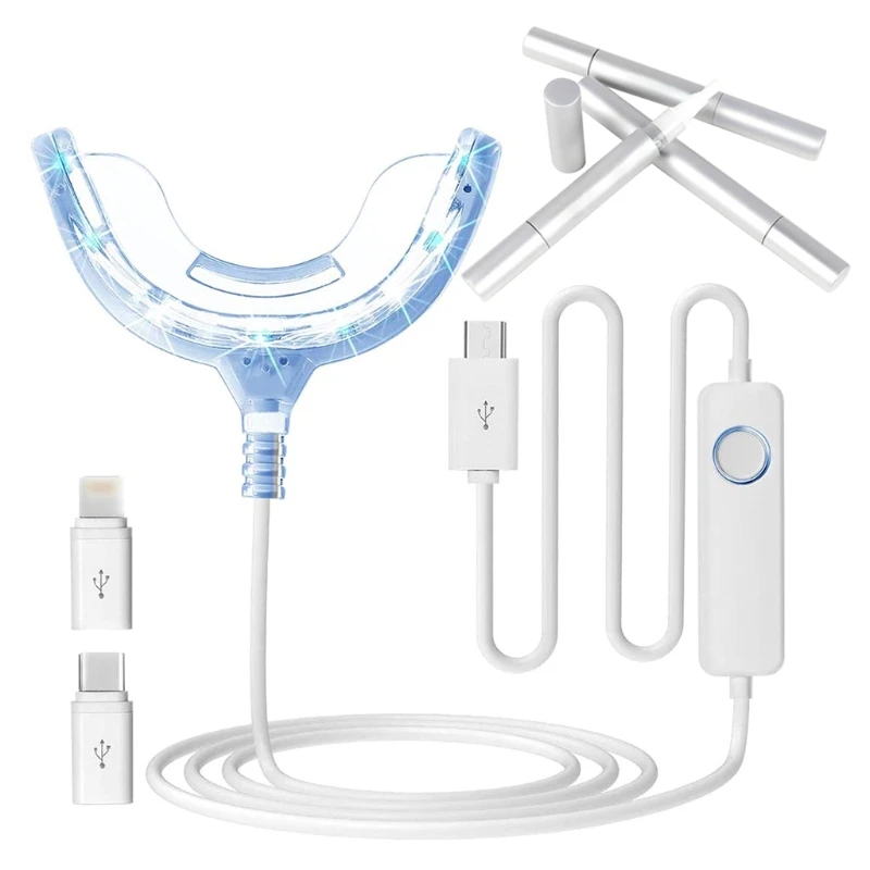 

Q1QD 16 Светодиодный светильник ка, Отбеливающее средство светильник носы, уход за полостью рта с 3 отбеливающими гелями, может ускорить процес...