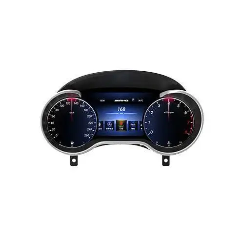 Модернизация автомобиля приборной панели ЖК-дисплея для Mercedes Benz R 2006-2017 ML/GL 2005-2010, цифровая виртуальная кабина, приборная панель