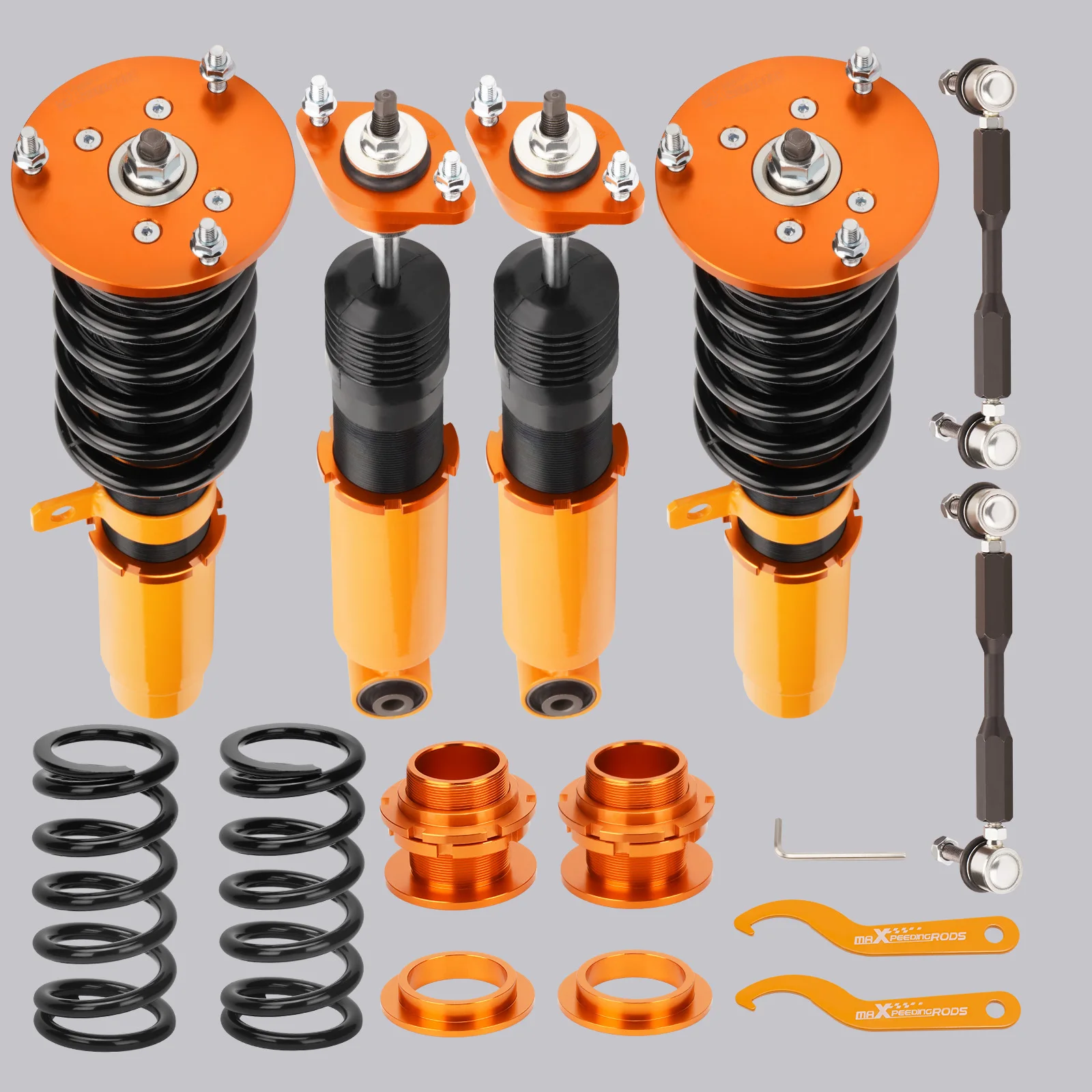 

Upgrade Coilover Spring Shock Struts for BMW Z4 E85 Roadster + Coupe Adjustable Tuning Adjustable Suspension Spring Shock