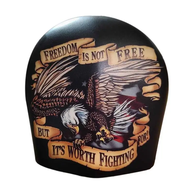 

Motorcycle Horn Cover Chrome Skull Design Horn Cover Decoration Cowbells Measuring Card Stylish Horn Decoration For Modification