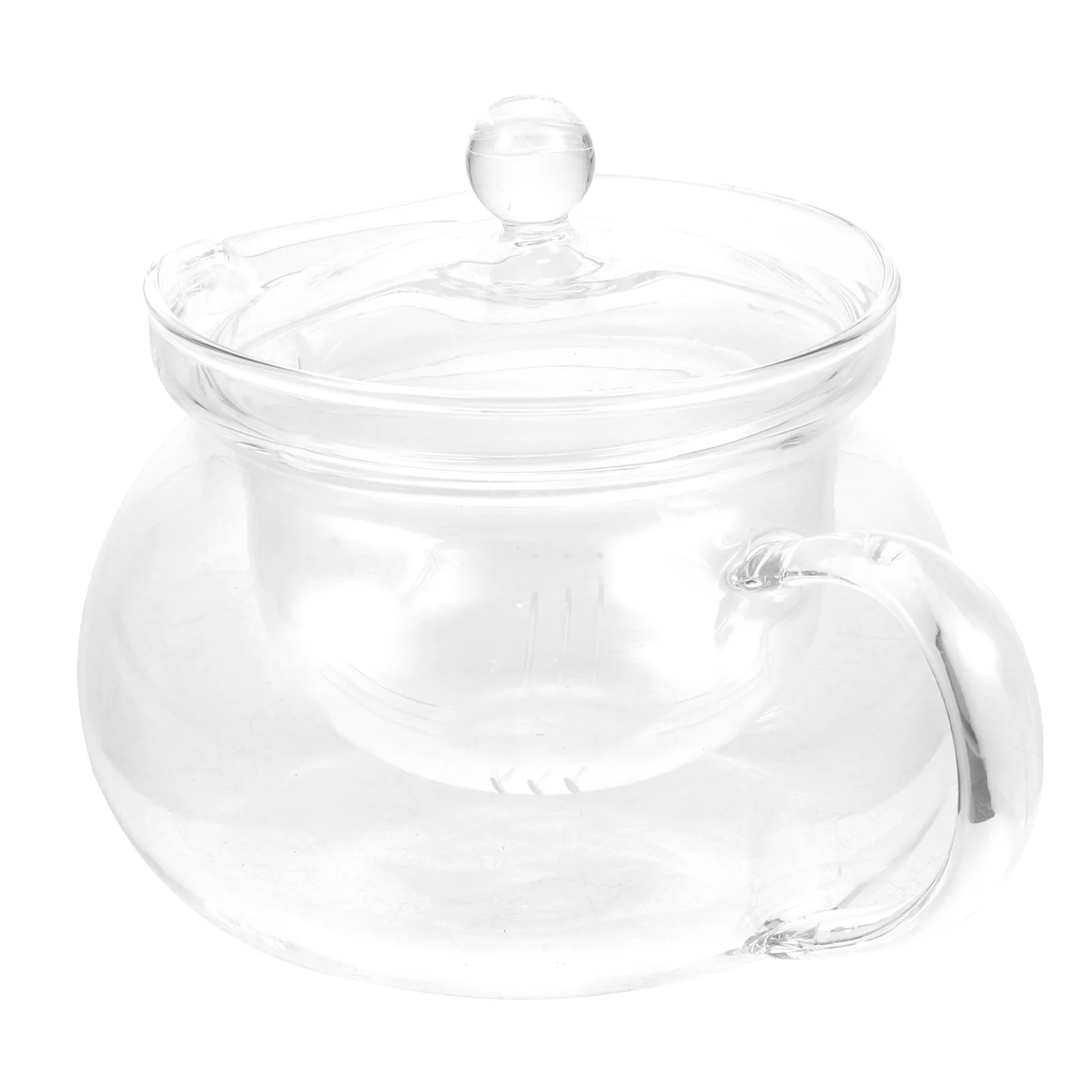 

Filter Teapot Miniature Set Strainer Handheld Glass Portable Container Household Kettle Infuser Loose Leaf
