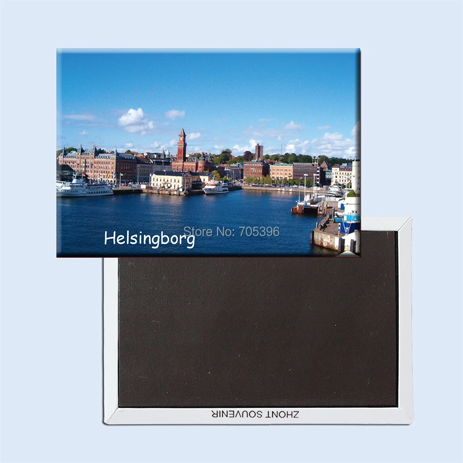 

Туристические магниты для холодильника 78*54 мм, Шведский магнит для холодильника helsingборга, сувенирные подарки 20972