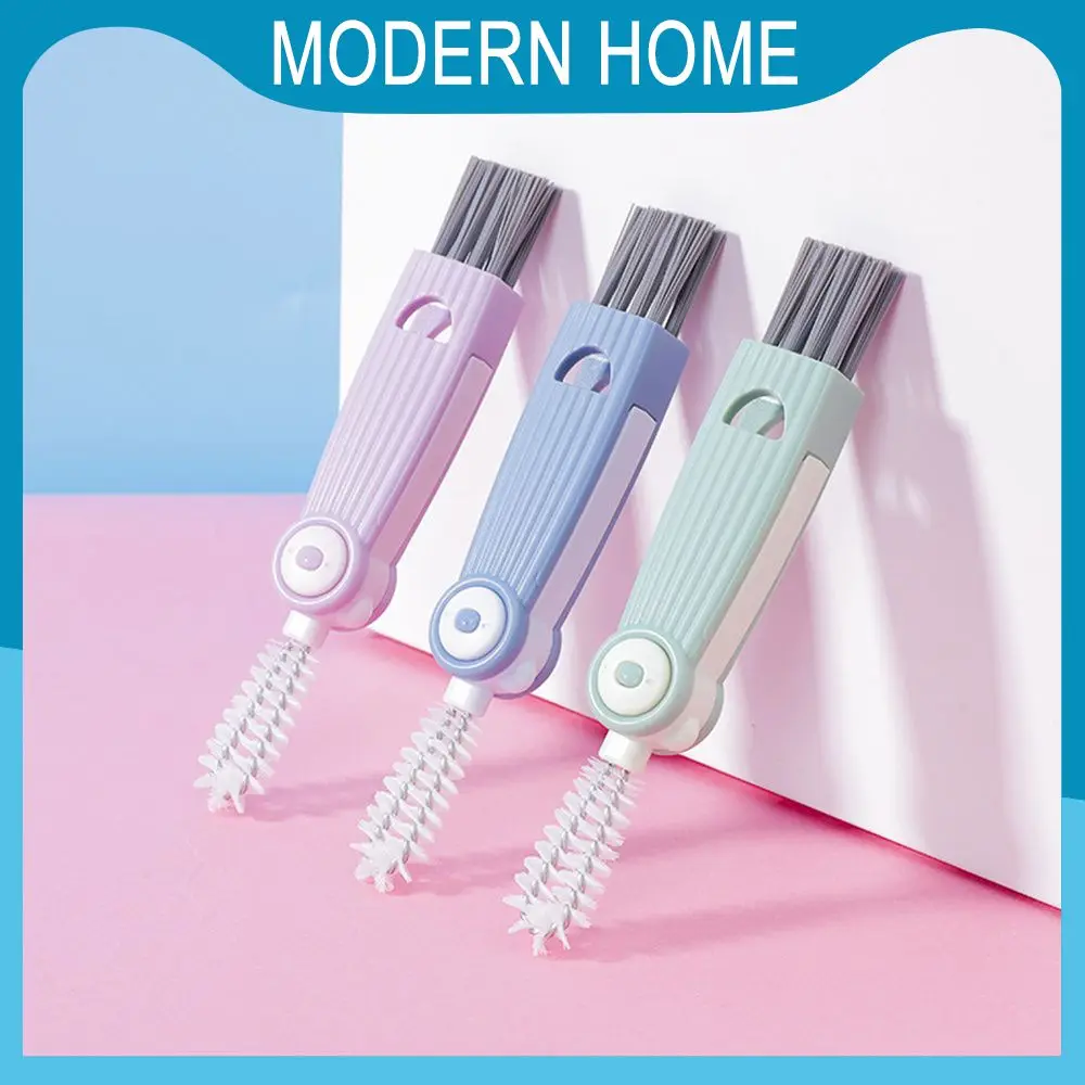 

Bottle Cleaning Cleaning Brush Gap Groove Three-in-one Cup Brush Multifunctional Window Cleaning Brush Useful Things For Kitchen
