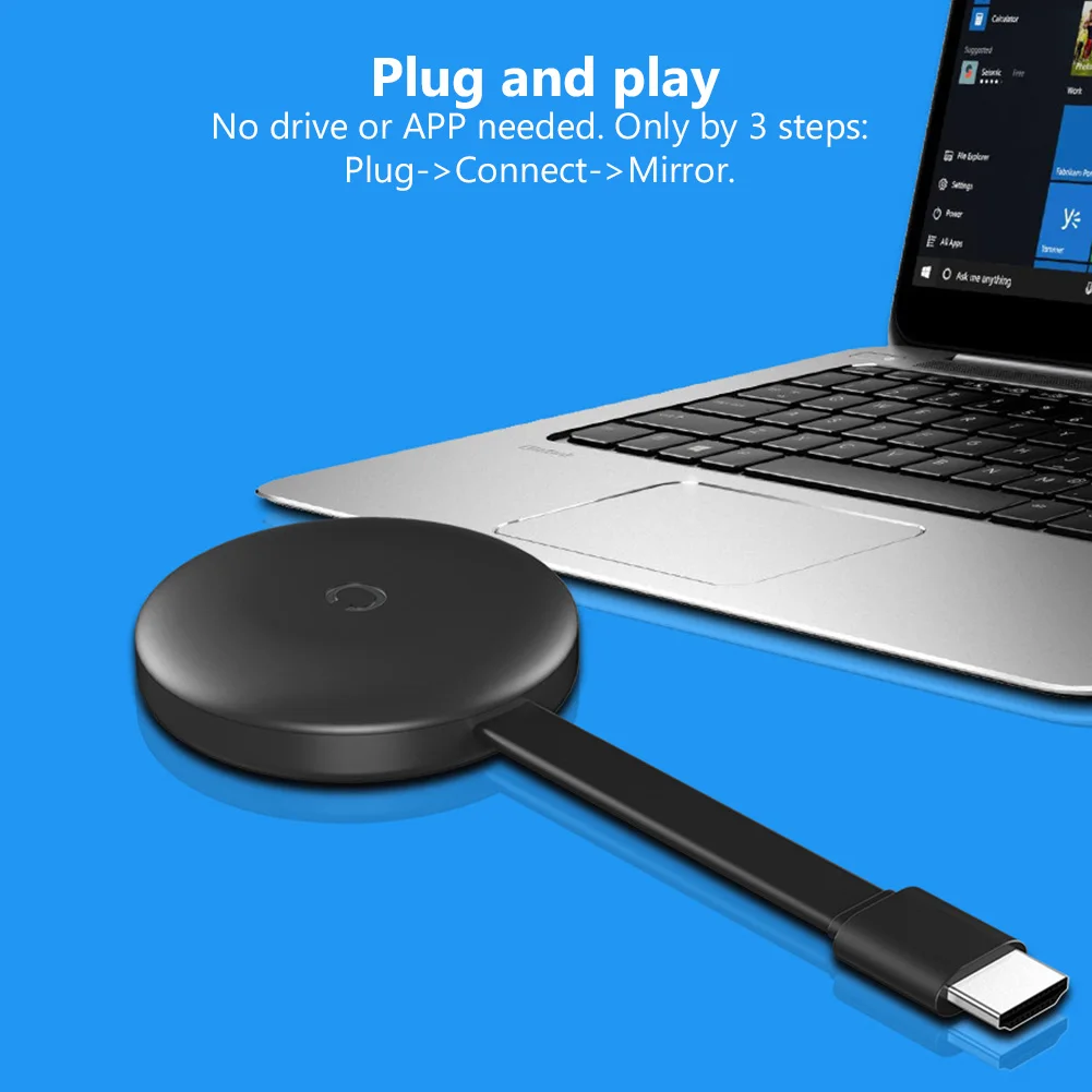

G12 HD 1080P 2.4G Wireless WiFi Display Receiver TV Dongle Miracast DLNA Airplay HDMI-compatible Adapter Screen Mirroring