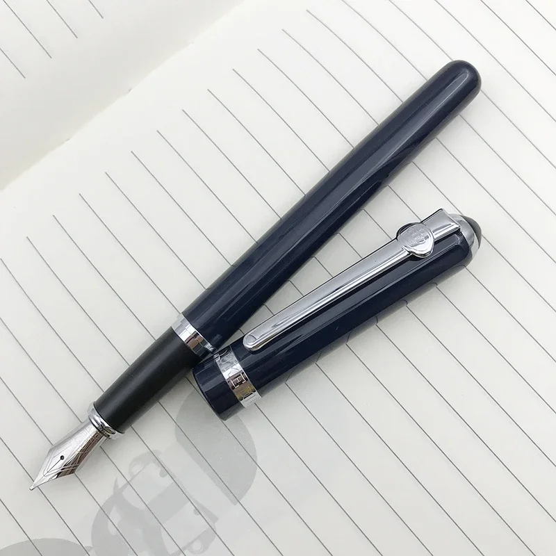 

Ручка перьевая Duke с тонким наконечником 0,5 мм, металлическая, иридиевая, деловой подарок, ручки для мужчин, женщин и мужчин с ручкой, фоторучка, 1 шт./партия, офисные принадлежности