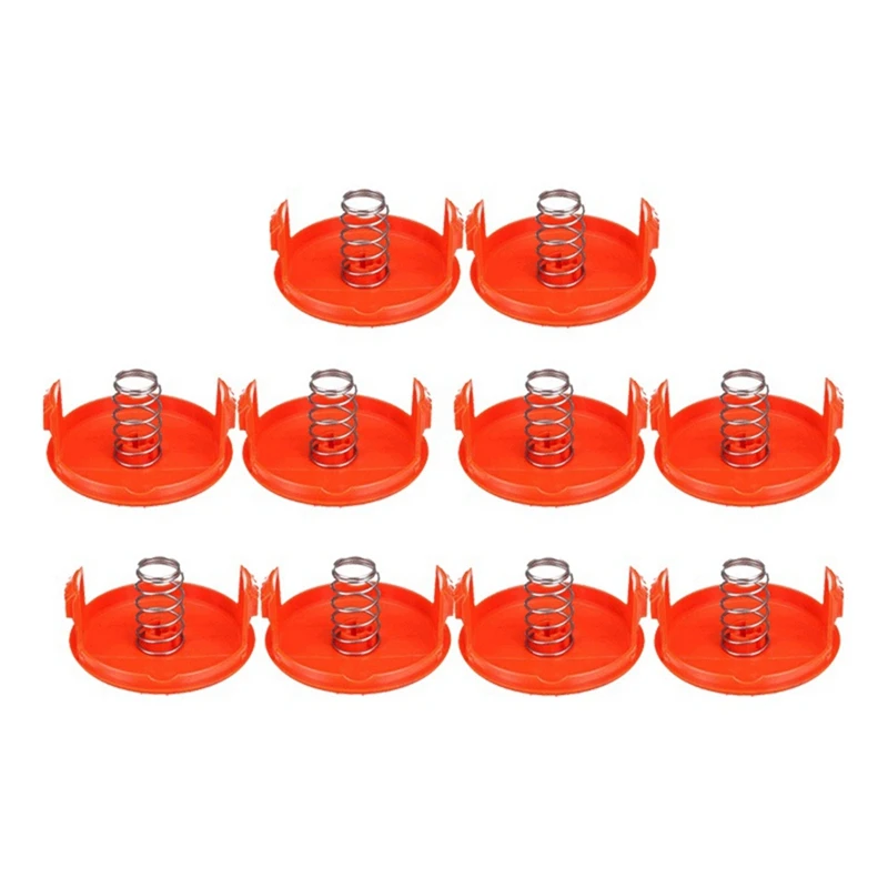 

RC-100-P Cover X10 + Spring X10 Suitable For Black & Decker Lawn Mower Cover Lawn Mower Plastic Cover