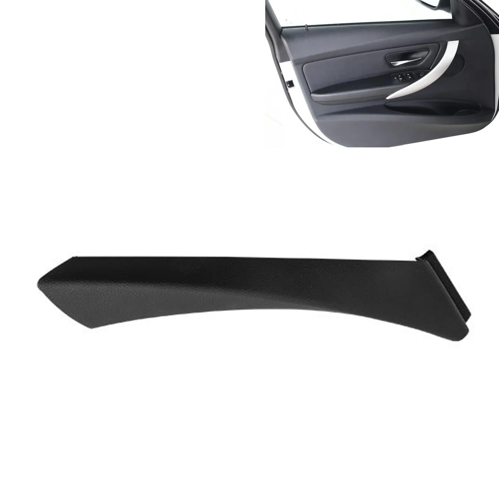 

Durable Car Inner Door Handle Passenger Door Armrest Trim Car Inner Door Bracket Easy To Replace Practical Car Interior
